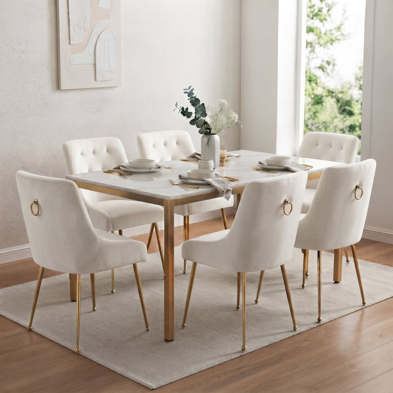 Mayreli 19.5'' H Dining Chair, Beige