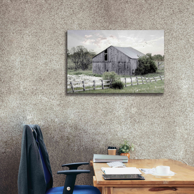 Gracie Oaks «Barnsville Barn» par Lori Deiter, H 26 po x l 40 po x P 1,5 po