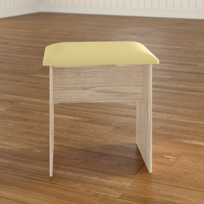 Fully Assembled Lyndale Dressing Table Stool, Bordeaux Oak