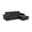 Tinos Genuine Leather Corner Sofa with Pull Out Bed with Storage and Adjustable Headrests-1299045112-1299045114