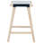 Kellan Upholstered Genuine Leather Counter Stool with Solid Wood Frame-1101715343-1101715342