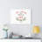 Scripture Canvas Nothing Impossible With God Luke 1:37 Christian Wall Art Bible Verse Print Ready To Hang-226040205