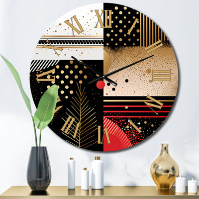 Horloge murale boho chic