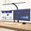 Lampe de bureau à DEL avec port USB et lampe de bureau à hauteur d'angle réglable avec prise d'entrée