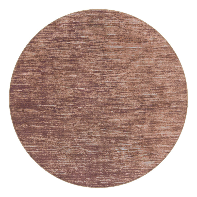 Chenille Indoor Rug, Round 7'7"
