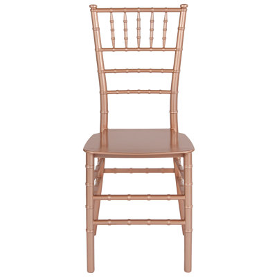 Emily Resin Stackable Chiavari Chair by Wade Logan
