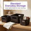 3 Piece Plastic Bin Set-73493760