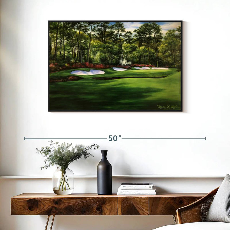 Sirci Augusta National 13th Hole I, H 25 po x l 37 po