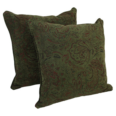 Coussin en chenille Sicily