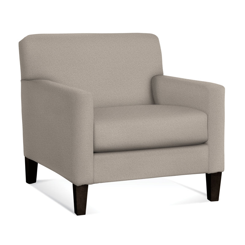 Tampa Upholstered Armchair, Java, Beige Performance Fabric; 0851-73
