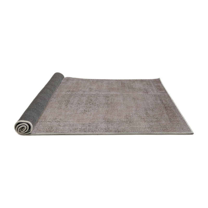Tapis oriental gris Rowena, Rond 3 pi