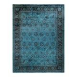 Fine Vibrance One-of-a-Kind 9' 2" X 12' 5" Hand Knotted Area Rug