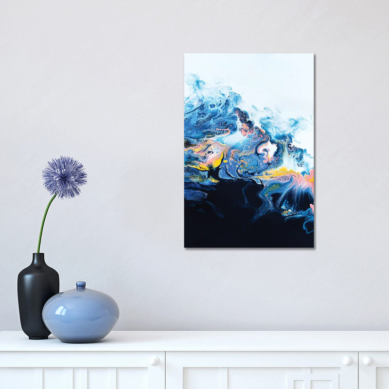 Starburst Wave - Print on Canvas, Wrapped Canvas, 30.48 cm H x 45.72 cm W