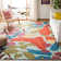 Emrick Hand Hooked Wool Floral Rug