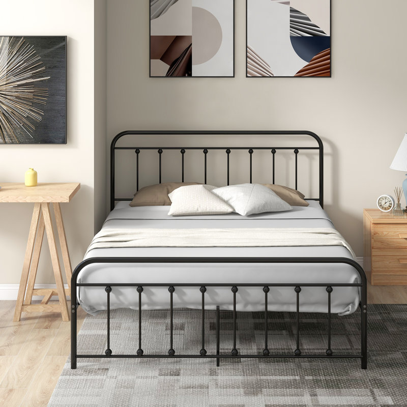 Beacon Falls Upholstered Bed, Double (4'6)