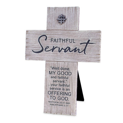 Hedvige Faithful Tabletop Cross