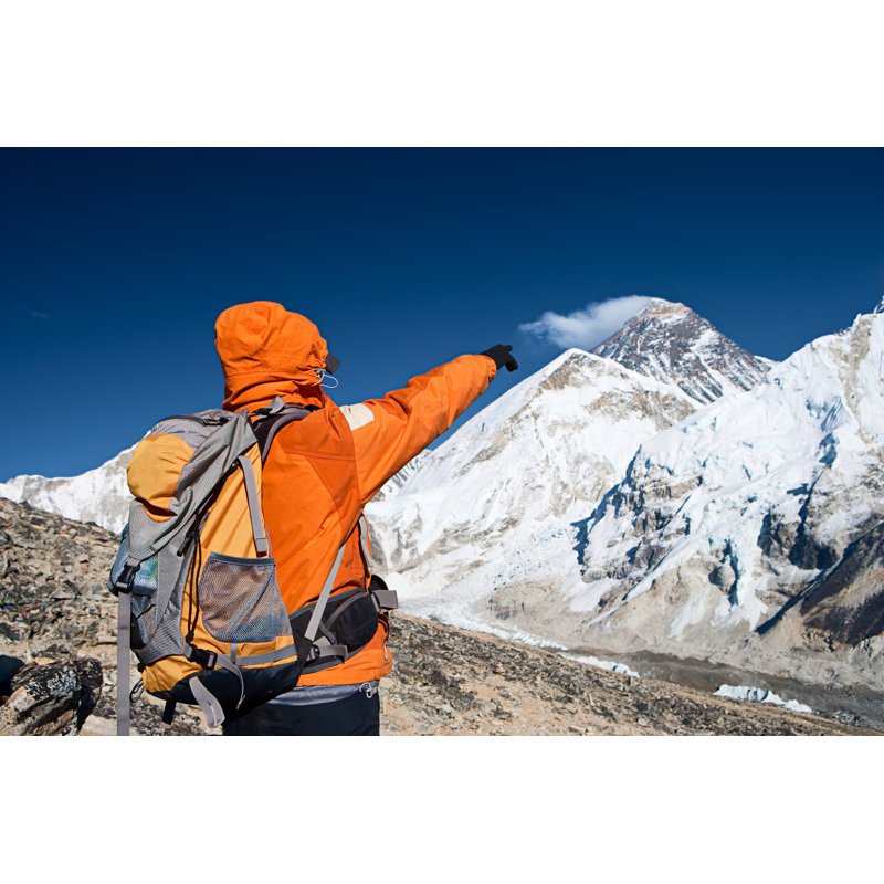 Mount Everest by Hadynyah, 8" H x 12" W