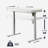 Kishon Adjustable Height Steel Standing Desk