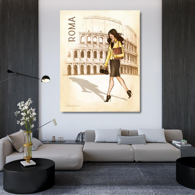 Roma, 46" H x 36" W