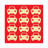 Beep Beep Red Cars - Wrapped Canvas Print-722571234