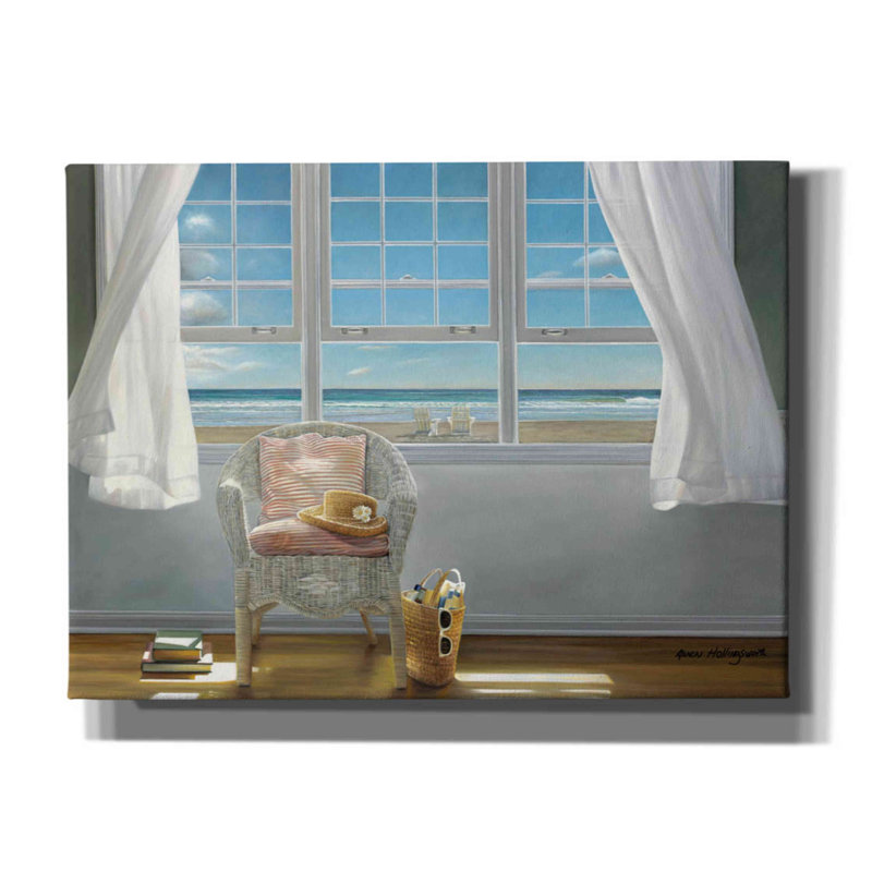«A Moment's Peace» par Karen Hollingsworth, art mural sur toile, H 40 po l 54 po x P 1,5 po