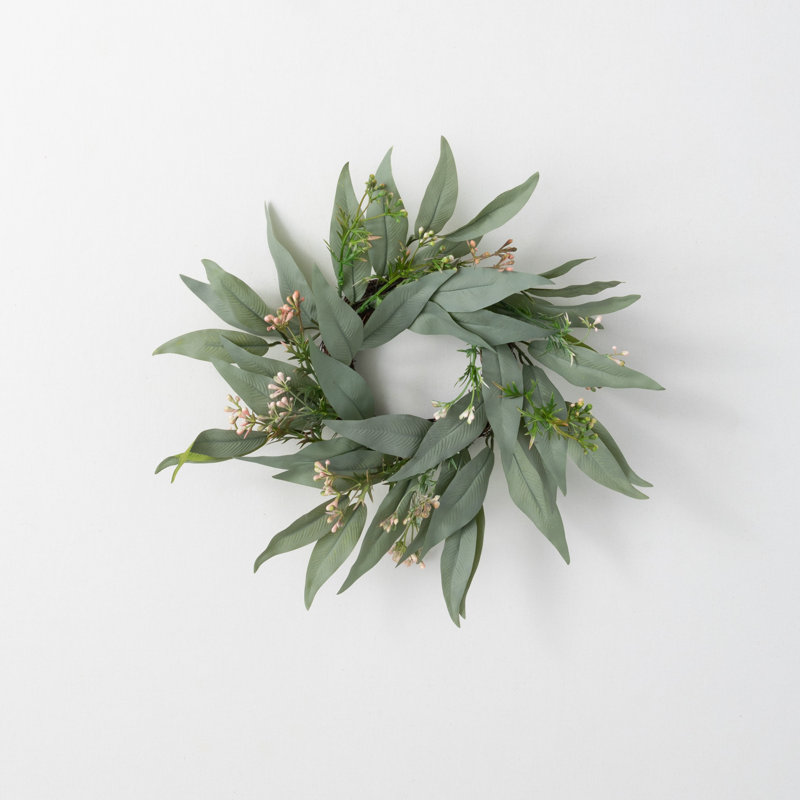 Couronne d'eucalyptus à lame artificielle Guisborough, 14"