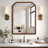 Ancalin Solid Wood Arched Wall Mirror-1845612158-1878162618