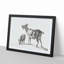 Two Goats by Jean Bernard - Framed Print-55614716-55614717