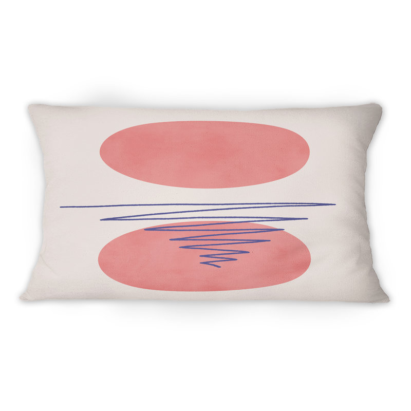 Abstract Throw Pillow
