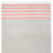Gray Woven Wool Striped Reversable Throw