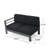 Caggiano 3 Piece Sectional Seating Group with Cushions
