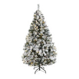 Lighted Artificial Christmas Tree