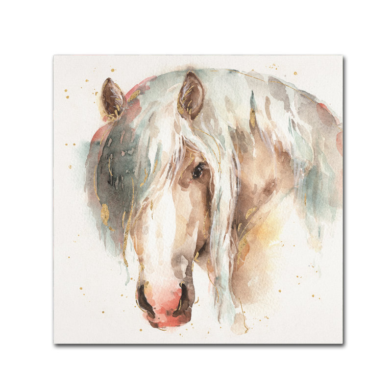 «Farm Friends VI» par Lisa Audit, reproduction sur toile, H 14 po x l 14 po x P 2 po
