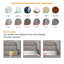 Autocollant d'aspect carrelage