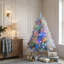 Sapin de Noël artificiel pré-illuminé de 1,20 m avec lumières DEL