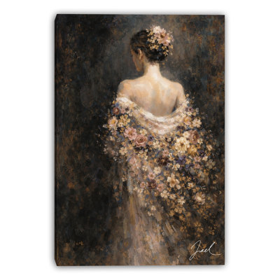 Bold Modern Muse Wrapped Canvas Wall Art