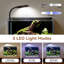Ensemble d'aquarium en verre pour aquarium 2,5 gallons avec filtre, lumières, caillou pour poisson, poisson rouge ou petit poisson, cadeaux