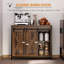 Buffet buffet, armoire de rangement avec tablettes réglables, armoire d'appoint pour le salon et la salle à manger