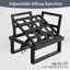 6-Seat Modular Outdoor Corner Sofa With Adjustable Reclining & Galvanized Frame-296993692
