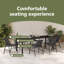 6 - Person Patio Dining Set with Rectangular Table