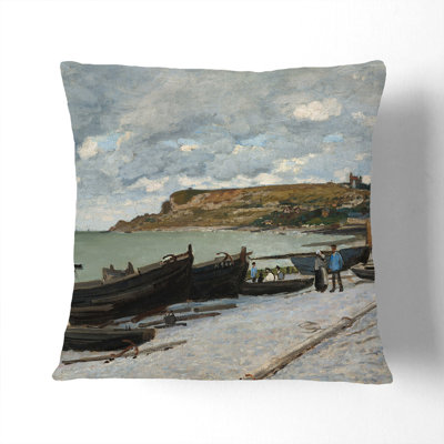 Sainte-Adresse Beach Scatter Cushion