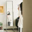 Miroirs pleine longueur rectangulaires en acier inoxydable
