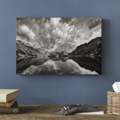 «Sawtooth Lake Reflection I» par Alan Majchrowicz, reproduction de photo sur toile sans cadre