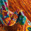 Tapis orange Calypso Orange_Unique Loom-1633079871