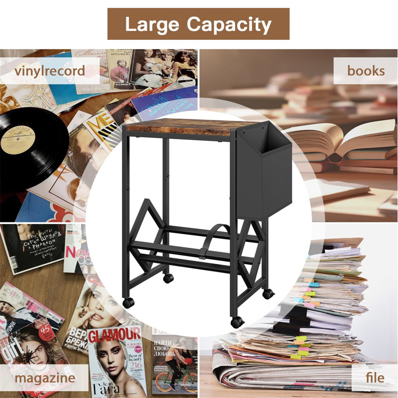 Anjelo 66cm H Media Shelves