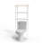 Noeli 3 Tiers Tall Over the Toilet Storage Rack and Shelf, White