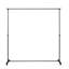 Nurdan Don't Look at Me Basics Extendable Privacy Room Divider Frame with Curtain-1874662776