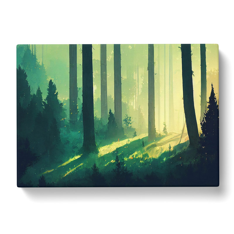 Innovative Summer Forest - Wrapped Canvas, 40cm H x 60cm W