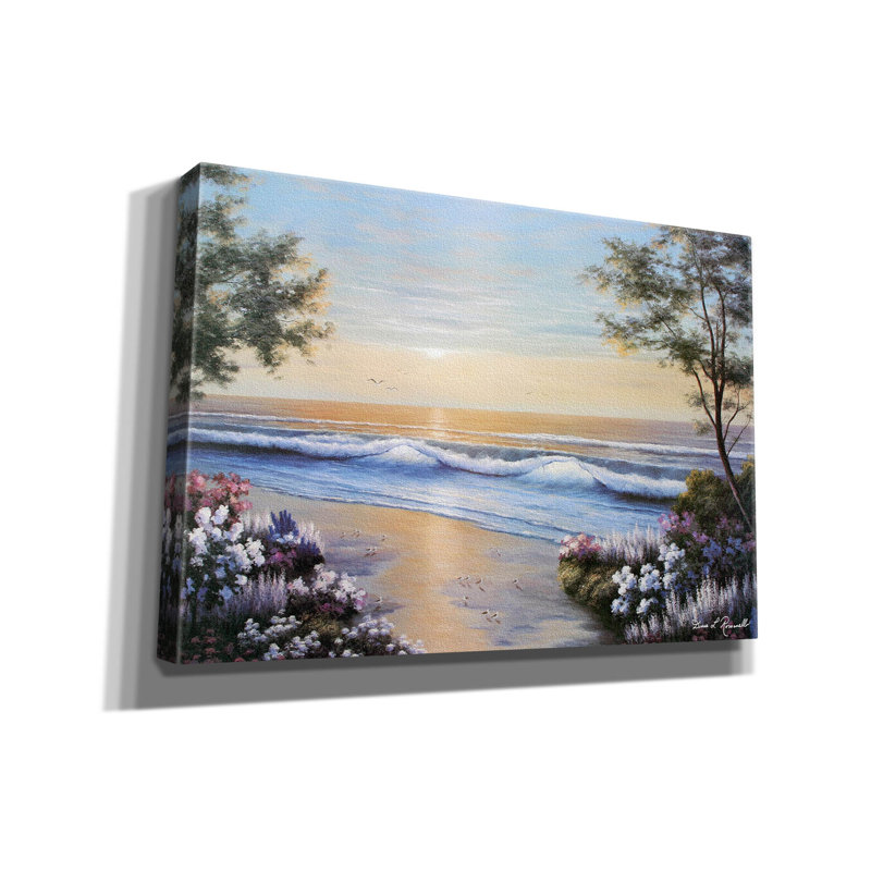 «Ocean Breeze» par Diane Romanello, H 18 po x l 26 po x P 0,75 po