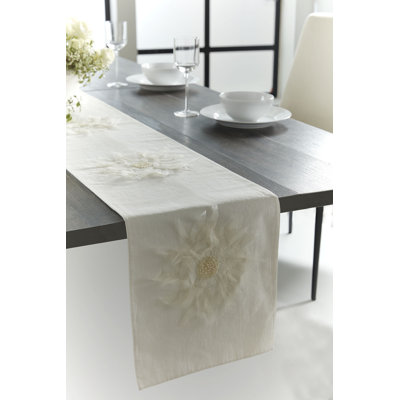 Lino Dahlia Linen Table Runner